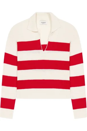 LANEUS Polo en maille à coupe longue