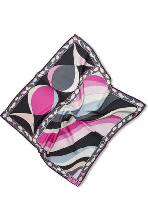 Puccini Foulard en soie à imprimé Iride
