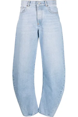 OFF-WHITE Jean Bleach Twist Banana