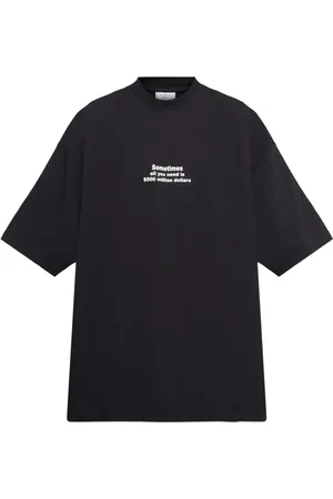 Vetements T-shirt à slogan imprimé