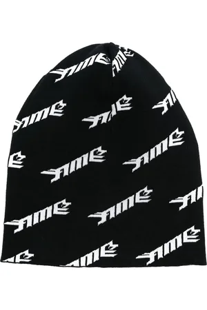 AMBUSH Bonnet nervuré à logo imprimé