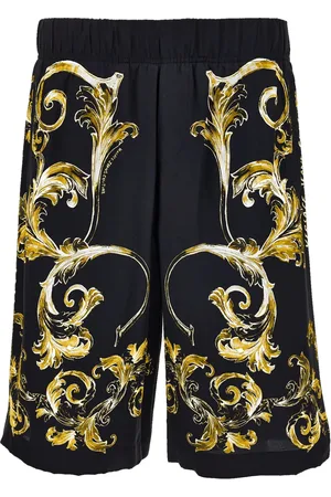 VERSACE Short à imprimé multicolore