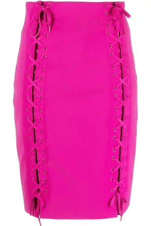 Moschino Jupe crayon à fermeture nouée