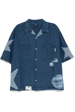FIVE CM Chemise à design patchwork