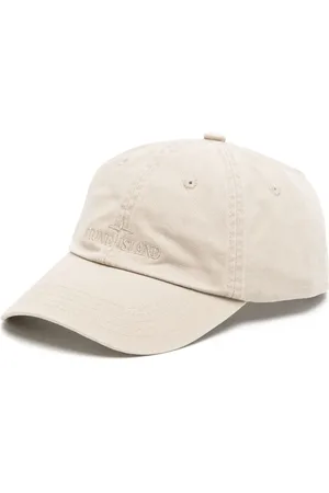 Stone Island Casquette en coton à effet brossé