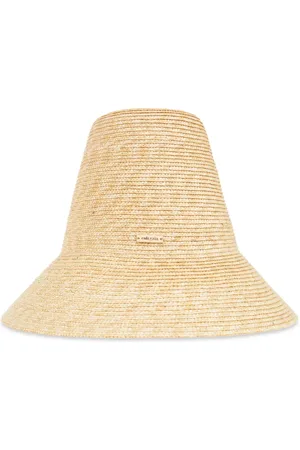 Cult Gaia Chapeau à design en paille tressée tressée