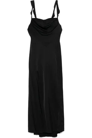 Maje Robe longue à fini satiné