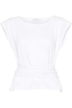 Patrizia Pepe T-shirt à détail noué