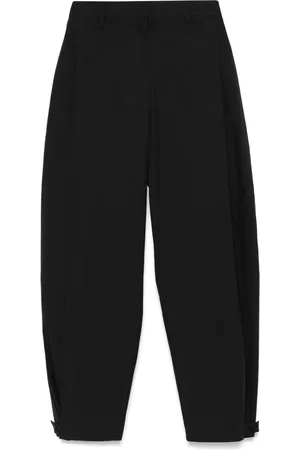 AMOMENTO Pantalon à design plissé