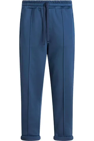 Etro Pantalon en jersey à logo brodé