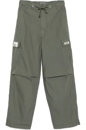Izzue Pantalon en coton à poches cargo