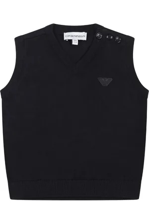 Emporio Armani Pull à design sans manches