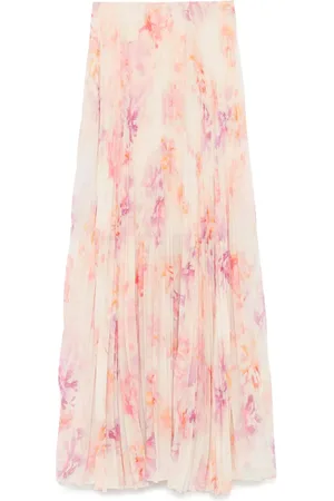 Patrizia Pepe Jupe longue en georgette