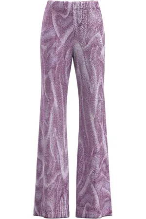 MACCAPANI Pantalon à motif en jacquard