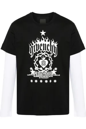 Givenchy T-shirt à manches superposées