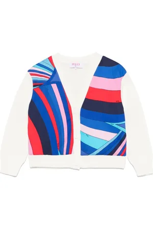PUCCI Junior Cardigan à imprimé Iride
