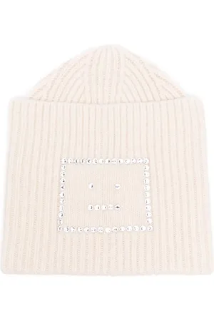 Acne Studios Bonnet à ornements en cristal