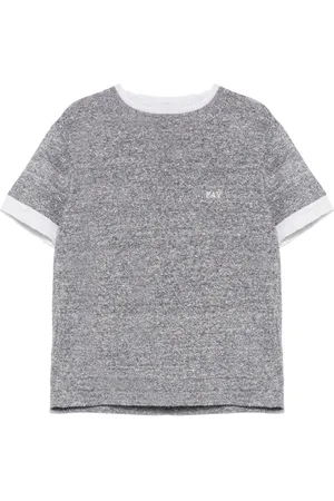 FAY T-shirt à logo brodé