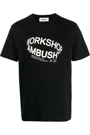 AMBUSH T-shirt en coton à logo imprimé