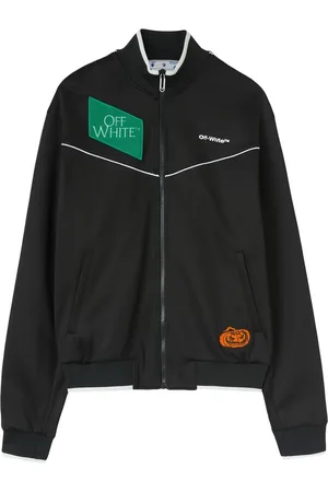 OFF-WHITE Veste zippée à logo brodé
