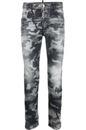 Dsquared2 Jean skinny à motif camouflage