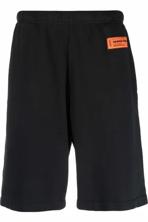 Heron Preston Short de sport en coton recyclé