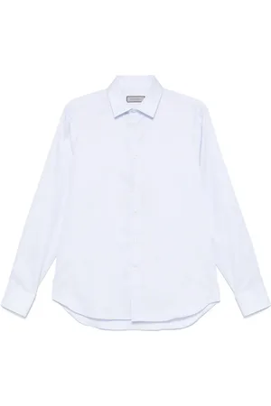 CANALI Chemise oxford à boutonnière sur le devant