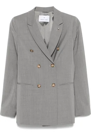 Manuel Ritz Blazer en laine à boutonnière croisée