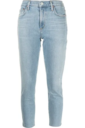 AGOLDE Jean skinny à effet usé
