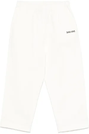 DOUUOD KIDS Pantalon à logo brodé