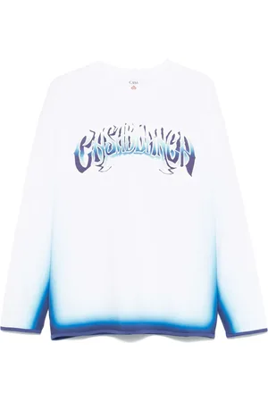 Casablanca T-shirt à logo délavé