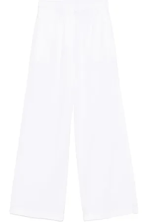 FEDERICA TOSI Pantalon en popeline à taille élastiquée