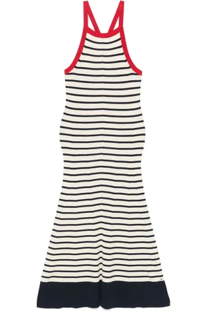 Tommy Hilfiger X Sofia Richie robe longue Grainge à rayures