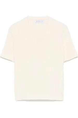 Manuel Ritz T-shirt en maille torsadée