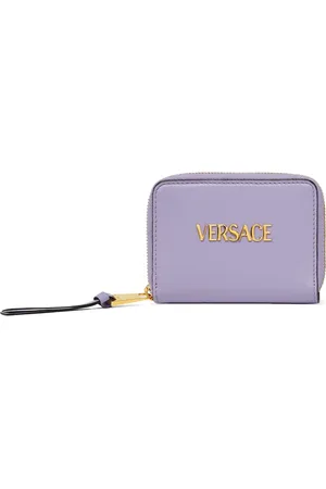 VERSACE Portefeuille Tag à fermeture zippée