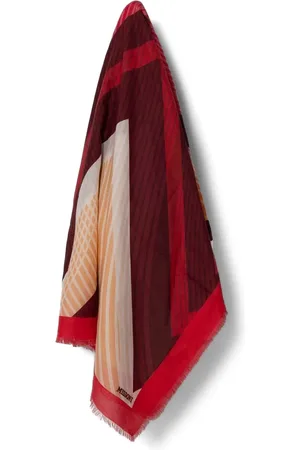 Missoni Foulard en soie à rayures multiples