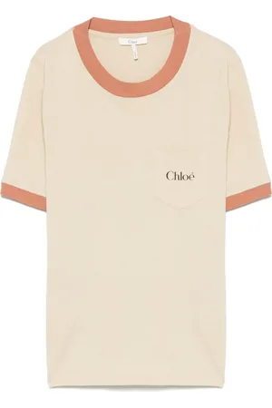Chloé T-shirt à logo imprimé