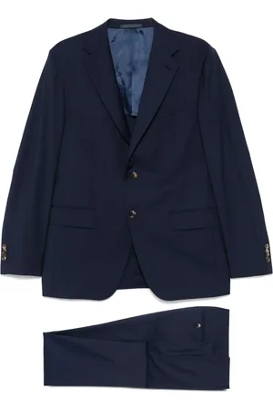CARUSO Costume à veste à simple boutonnage