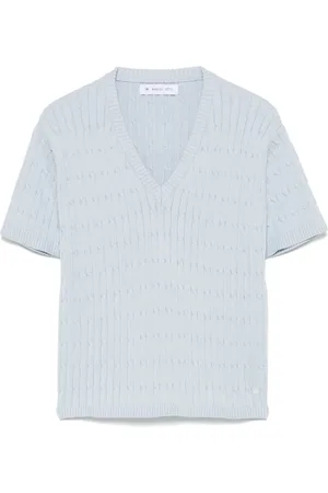 Manuel Ritz T-shirt en maille torsadée