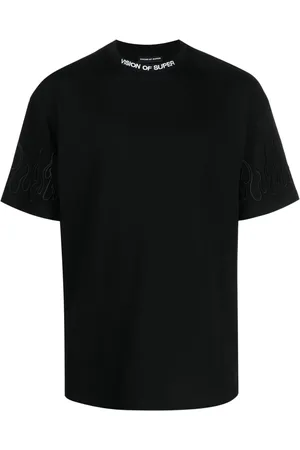 Vision Of Super T-shirt en coton à logo brodé