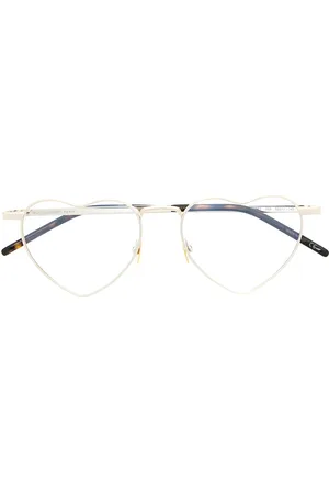 Saint Laurent Lunettes de soleil à monture cœur