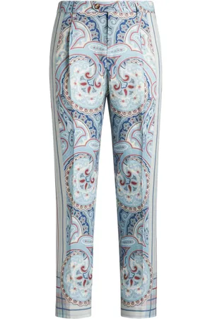 Etro Pantalon à imprimé abstrait