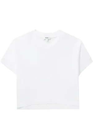 AGOLDE T-shirt crop en coton
