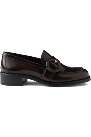 Prada Mocassins à fini brossé