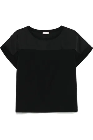 Liu Jo T-shirt à empiècements en satin