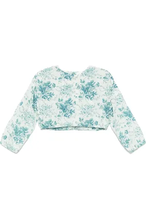 Antik Batik Haut Cinz à coupe crop