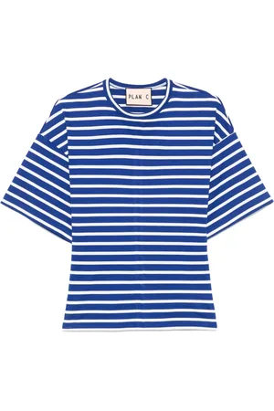 Plan C T-shirt à rayures