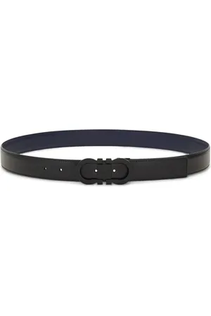 Salvatore Ferragamo Ceinture en cuir à design réversible