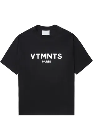 VTMNTS T-shirt en coton à logo imprimé