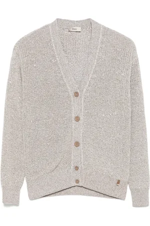 HERNO Cardigan à design brodé de sequins